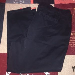 Crown & Ivy Navy Crop Pants